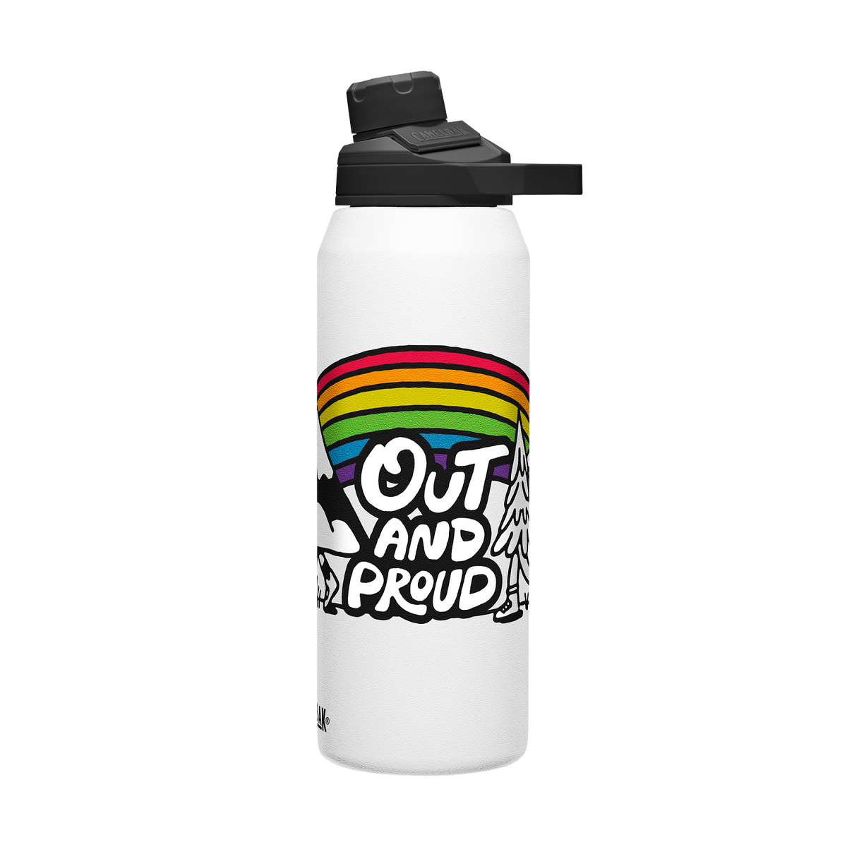 chute-mag-32-oz-water-bottle-insulated-stainless-steel-plus-cleanup-kit-pride-collection-limited-edition-j5 xhvxlhasbo