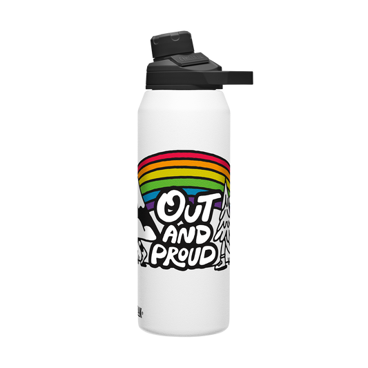 chute-mag-32-oz-water-bottle-insulated-stainless-steel-plus-cleanup-kit-pride-collection-limited-edition-j5 xhvxlhasbo
